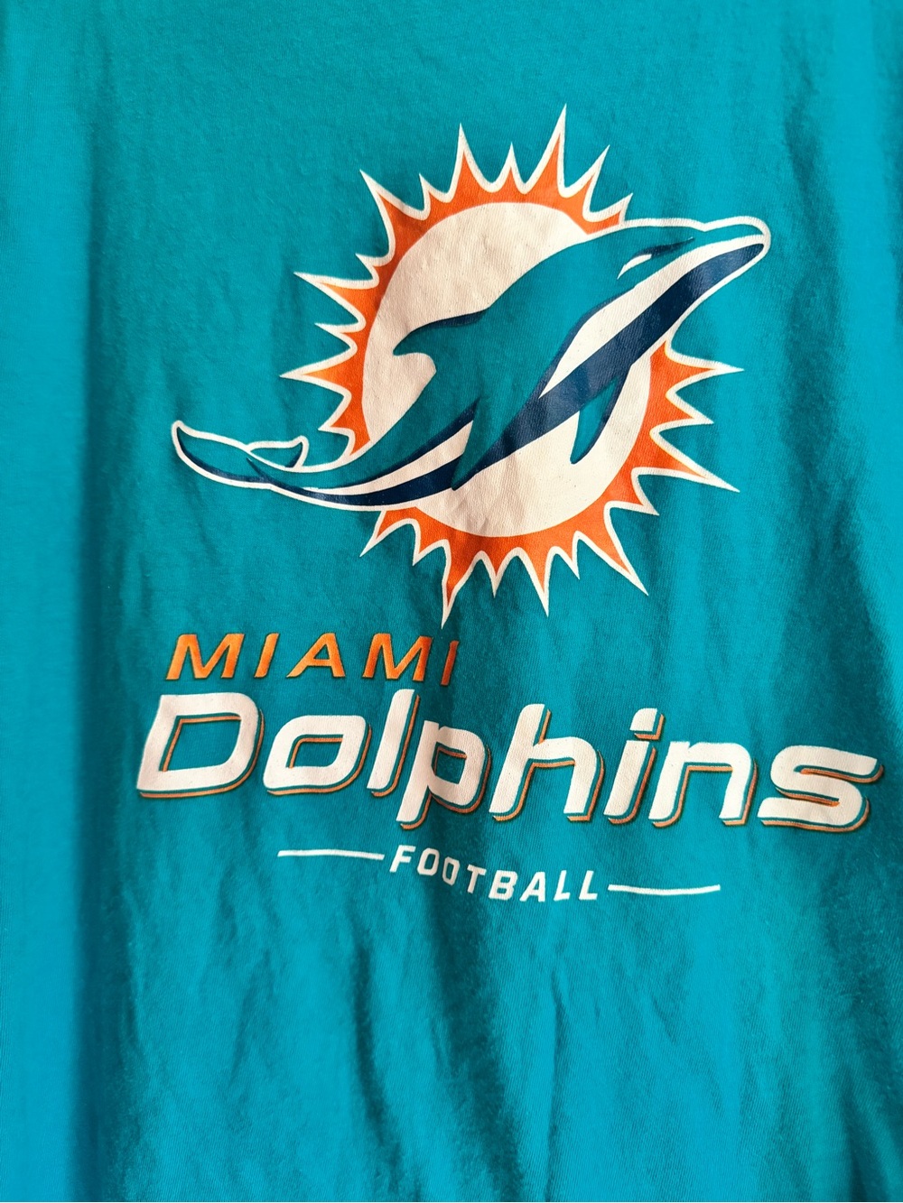 Miami Dolphins Men’s teal Logo T-Shirt